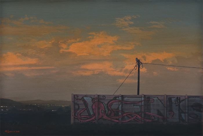 Wish, 2010, Acrylic on board, 40 x 60cm