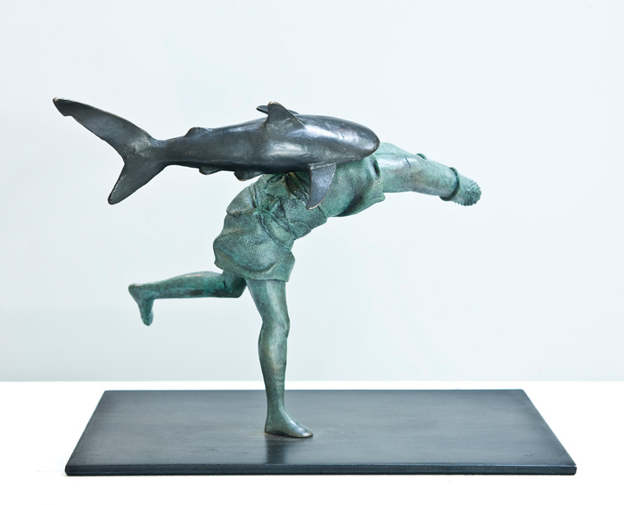 Phantom Chaser, 2009, Bronze, 30cm (h), Edition 7